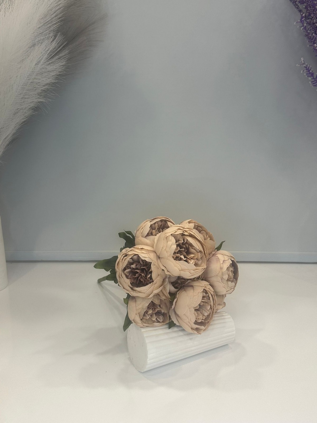 AÇIK PUDRA ŞAKAYIK JUMBO BOY YAPAY 9 KAFALI, BOY 45 CM AÇIK PUDRA ŞAKAYIK JUMBO BOY YAPAY 9 KAFALI, BOY 45 CM