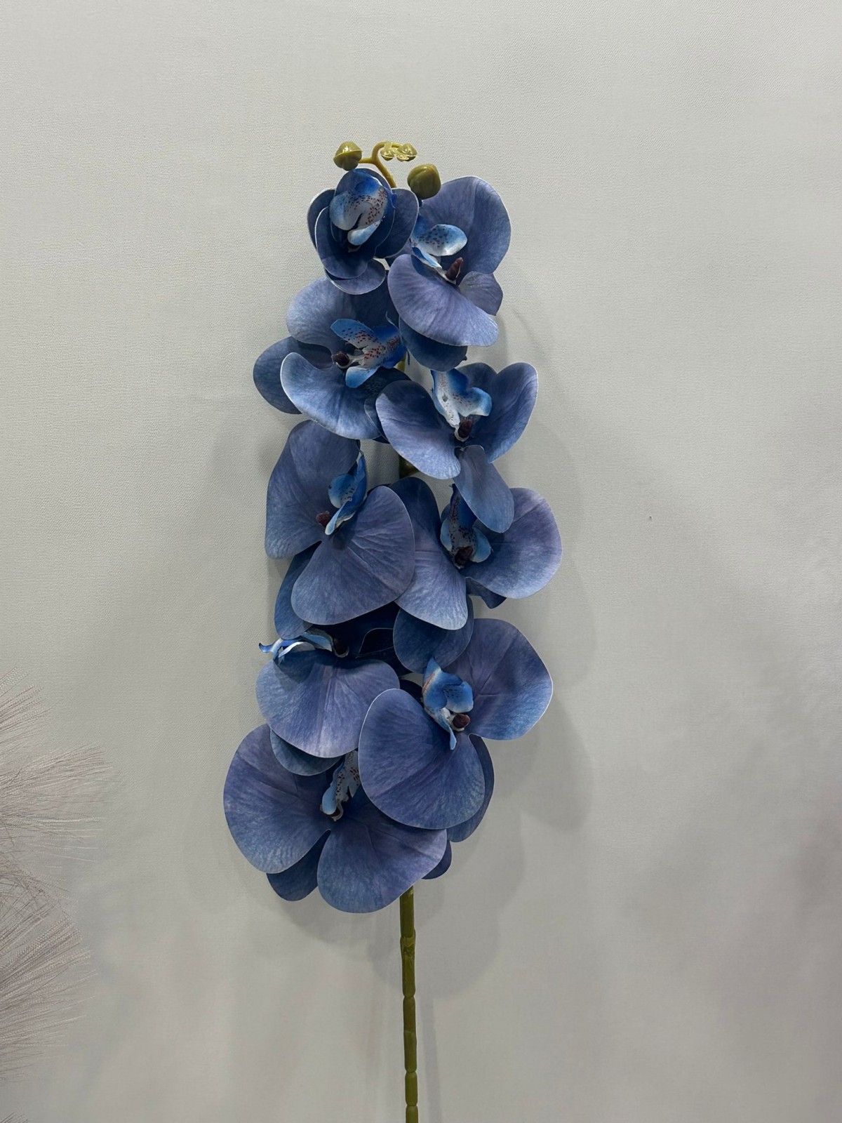 ISLAK DOKULU MOR ORKİDE YAPAY 9 KAFALI 1 METRE UZUNLUK ISLAK DOKULU MOR ORKİDE YAPAY 9 KAFALI 1 METRE UZUNLUK