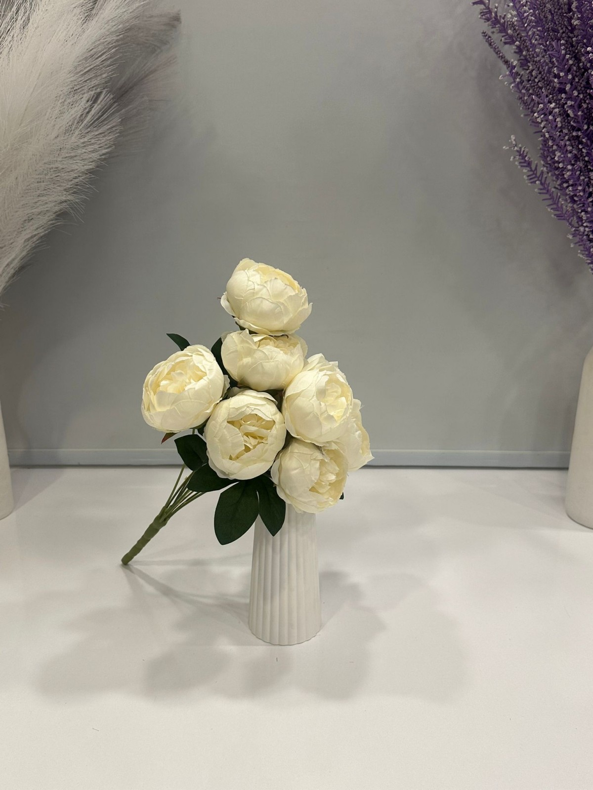 KREM ŞAKAYIK JUMBO BOY YAPAY 9 KAFALI BOY 45 CM KREM ŞAKAYIK JUMBO BOY YAPAY 9 KAFALI BOY 45 CM