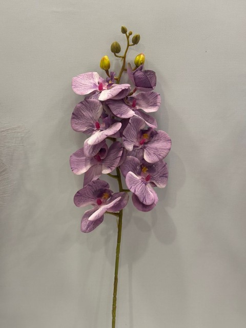 MOR ORKİDE YAPAY 8 KAFALI 75 CM BOY