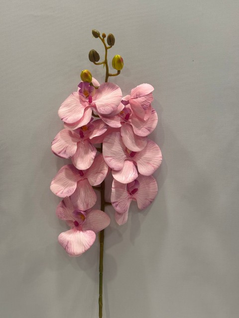 PEMBE ORKİDE YAPAY 8 KAFALI 75 CM BOY
