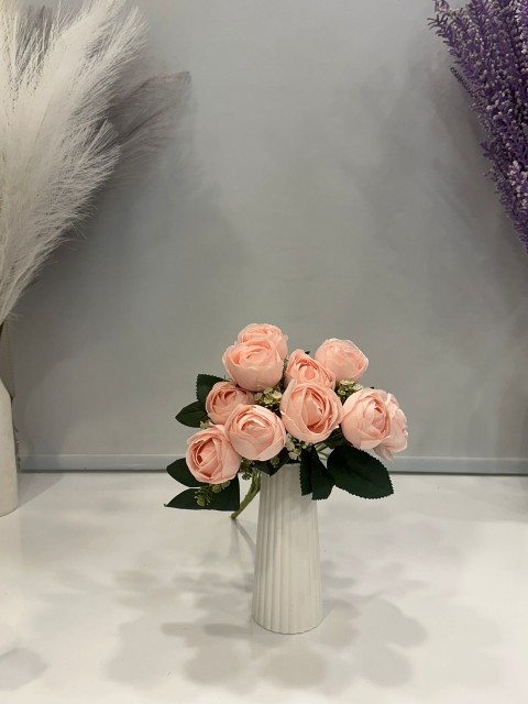 PEMBE ŞAKAYIK  JUMBO BOY YAPAY 10 KAFA  , BOY 44 CM