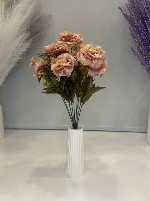 SOMON KARANFİL YAPAY 11 DALLI , BOY 50 CM