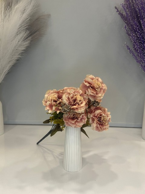 SOMON KARANFİL YAPAY 11 DALLI , BOY 50 CM