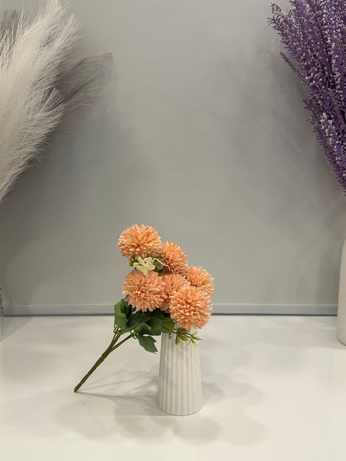 SOMON KRİZANTEM YAPAY 7 DALLI , BOY 35 CM