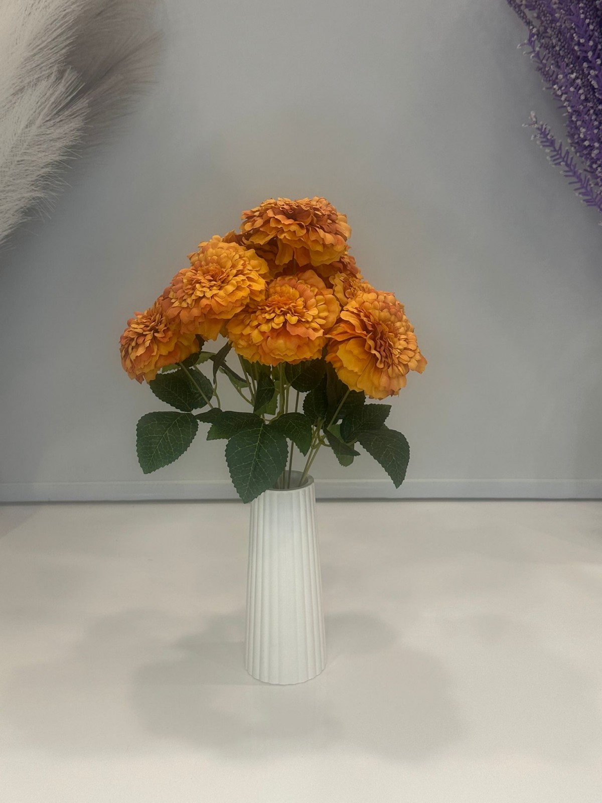 TRUNCU KASIM PATI YAPAY 9 DAL, BOY 40 CM