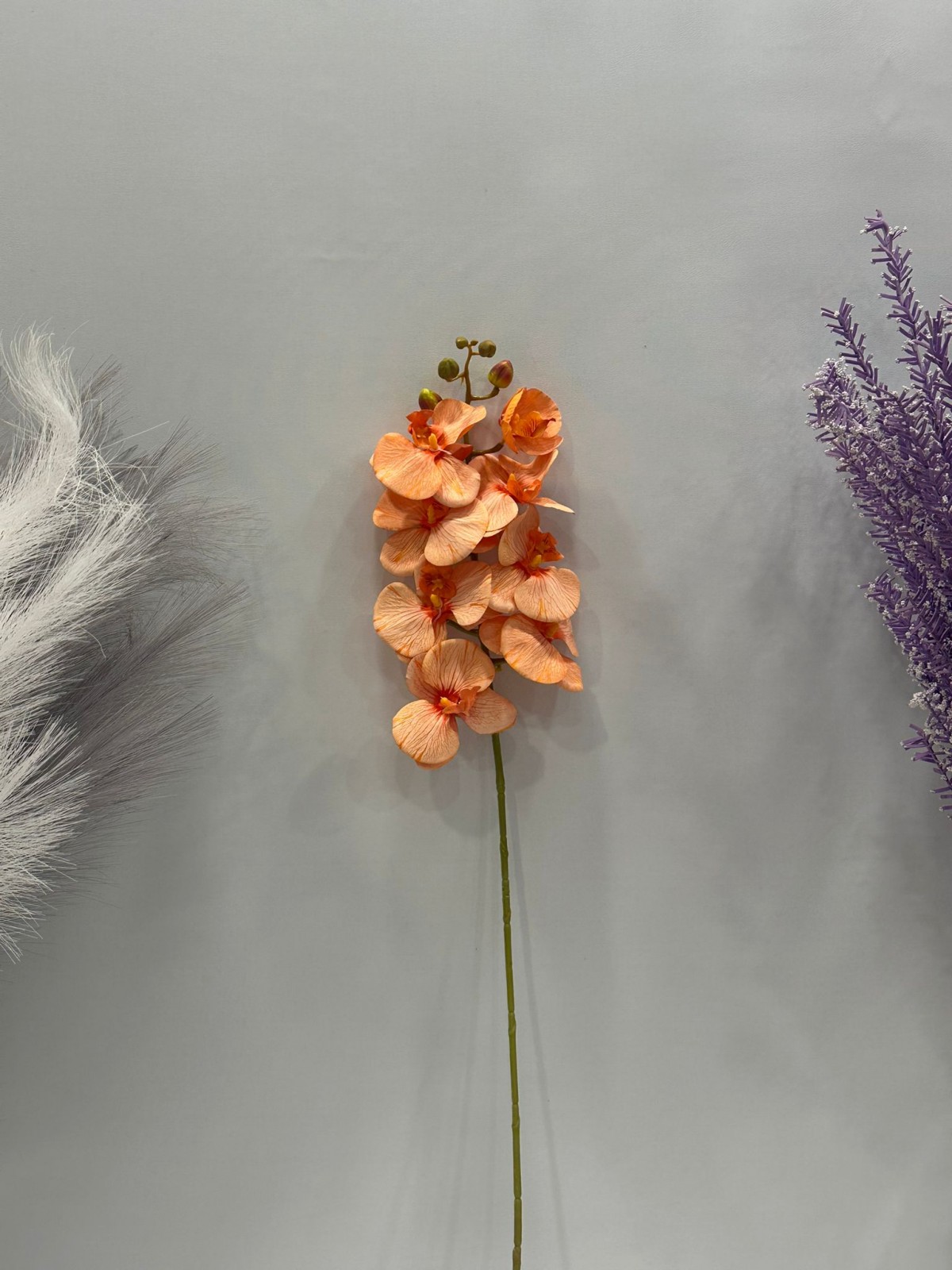 TURUNCU ORKİDE YAPAY 8 KAFALI 75 CM BOY TURUNCU ORKİDE YAPAY 8 KAFALI 75 CM BOY